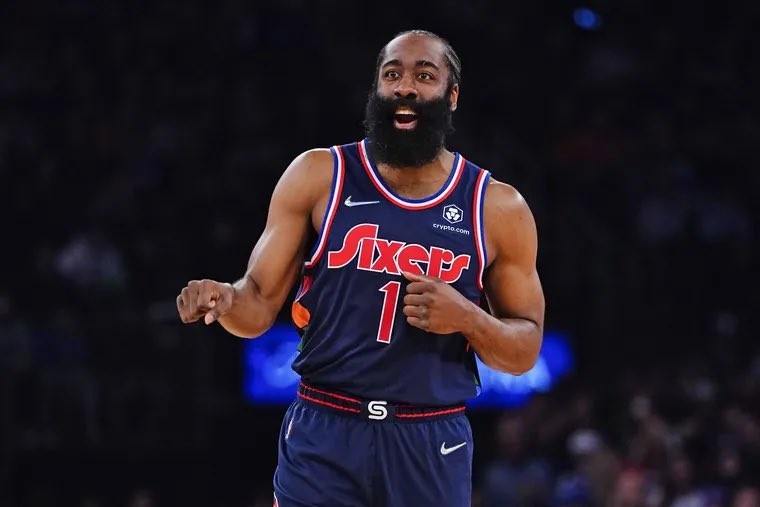 哈登加盟76人后人气大涨   费城主场票价上涨至6成 