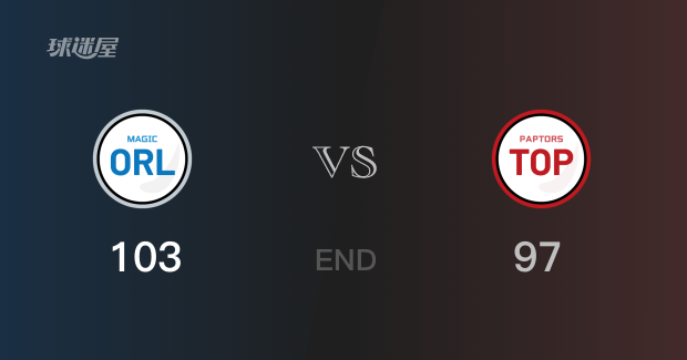 103-97魔术客场战胜猛龙   西亚卡姆空砍全场最高34分