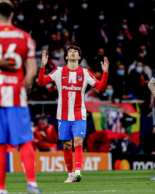 菲利克斯称这比赛苦乐参半 利用唯一的机会取得了进球