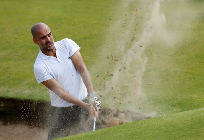 瓜帅称愿意用一半奖杯 换一次精彩的高尔夫挥杆