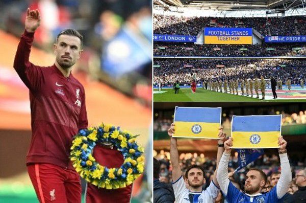 利物浦切尔西联手支持乌克兰 全场球迷鼓掌