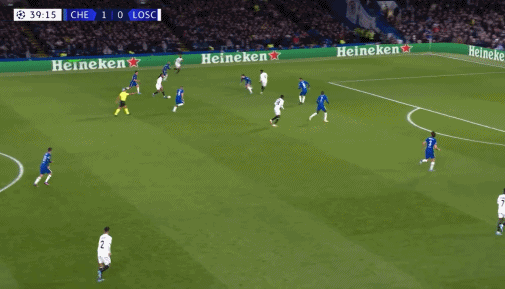 欧冠1/8决赛2-0切尔西力克里尔 哈弗茨霸气头槌拿下首分