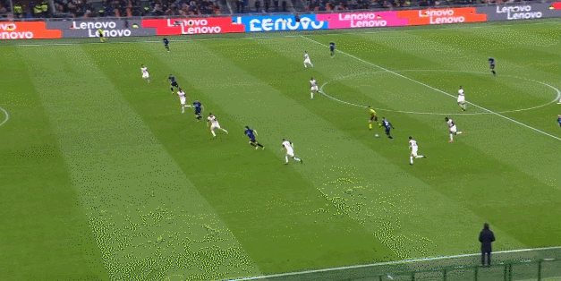 意甲28轮5-0国米力克萨勒尼塔纳暂居榜首 劳塔罗连进三球