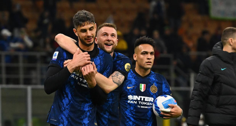 国际米兰珍贵的胜利 锋线球荒缓解巴雷拉独造5球