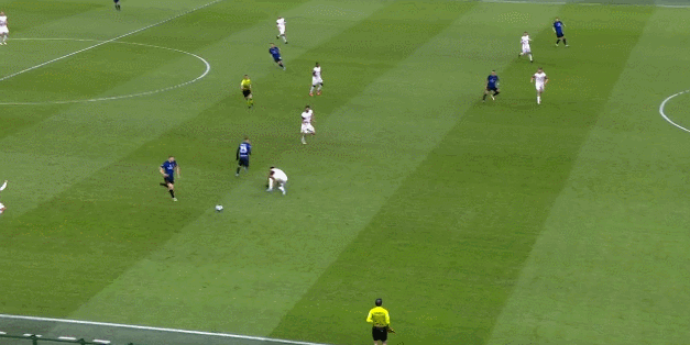 意甲28轮5-0国米力克萨勒尼塔纳暂居榜首 劳塔罗连进三球