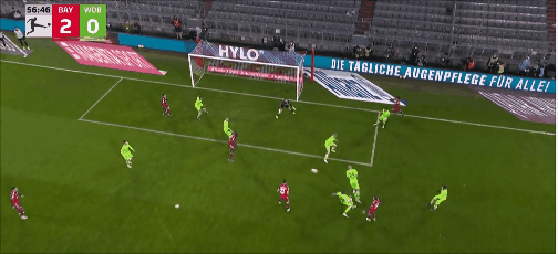 德甲赛事看点 莱万破纪录拜仁4-0狼堡迎五连胜 穆勒400场里程碑进球