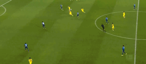 多特蒙德3-2胜 德甲-哈兰德进球伤退