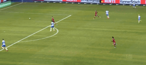 德甲联赛第20轮拜仁4-1客胜柏林赫塔 穆勒进球拿下首分