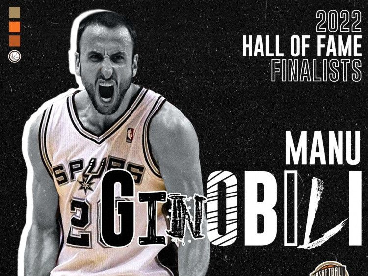 马努-吉诺比利入选名人堂候补 二轮秀生涯场均13.3分