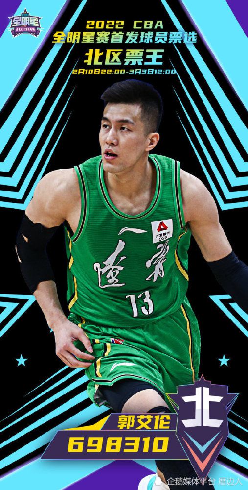 易建联第六次当选全明星票王！全明星首发阵容出炉