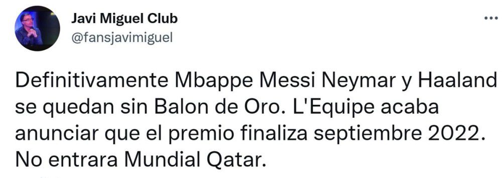 3大热门浮出水面 梅西等4位巨星提前无缘2022年金球奖