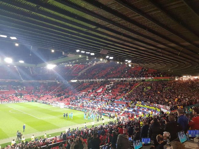 马竞发布赢球海报 老特拉福德梦想成真的地方