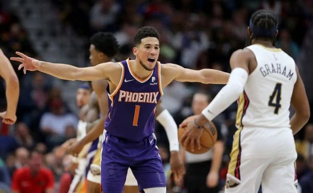 保罗受伤后布克起到了领袖的作用 太阳的排名受到了影响