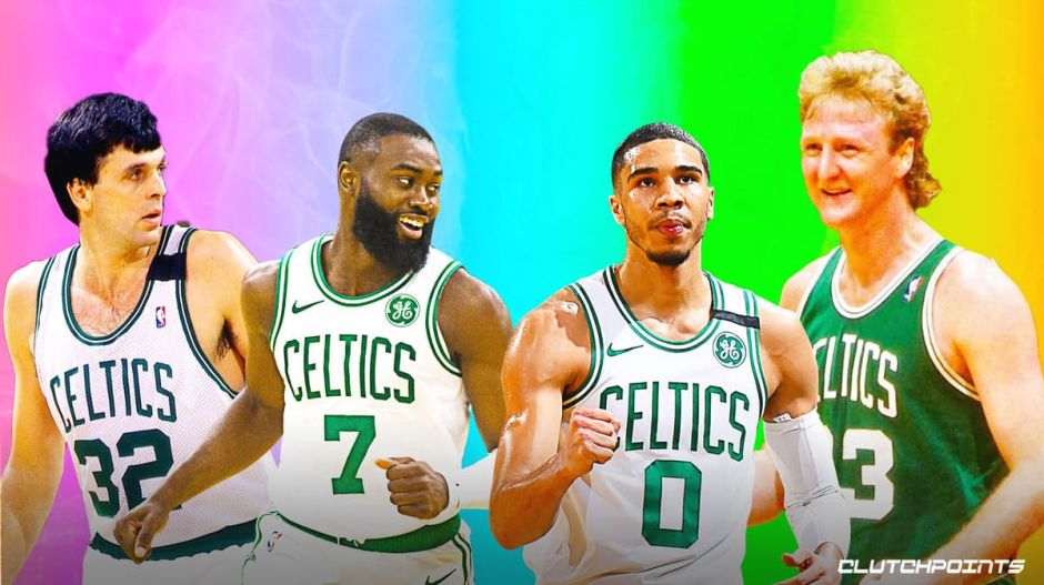 凯尔特人球星塔图姆和布朗的搭档超越伯德和麦克海尔