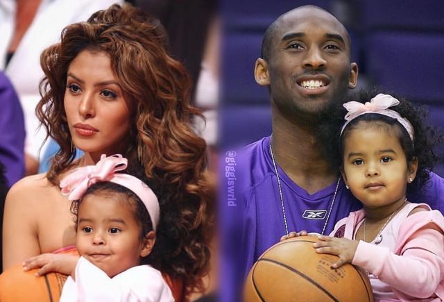 瓦妮莎晒3女儿背影图 照片看似浪漫实则酸楚