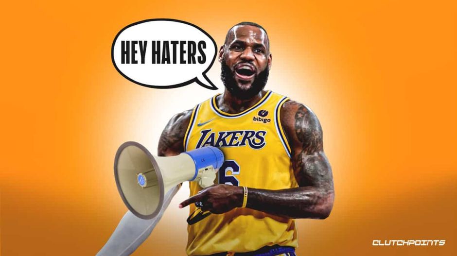 勒布朗·詹姆斯在湖人表现不错 并且他玩得很开心