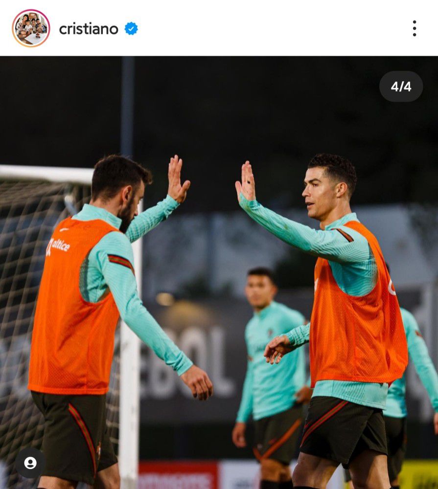 C罗发文为世界杯而战 想让葡萄牙回到正确的位置