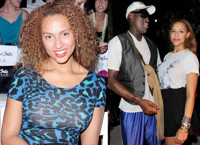 罗德曼长女都34岁了 属于被NBA花边忽略的美女