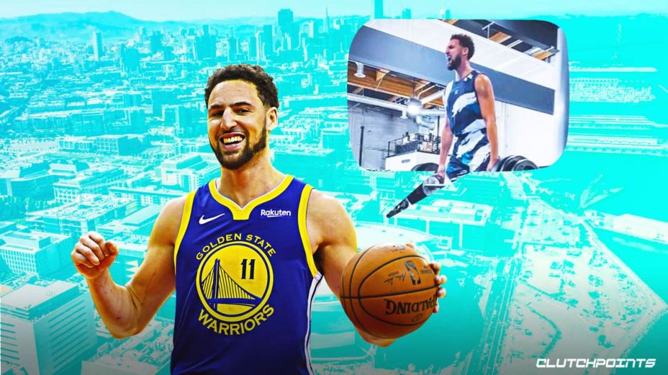 克莱·汤普森在勇士和老鹰比赛中砍下37分和9记三分