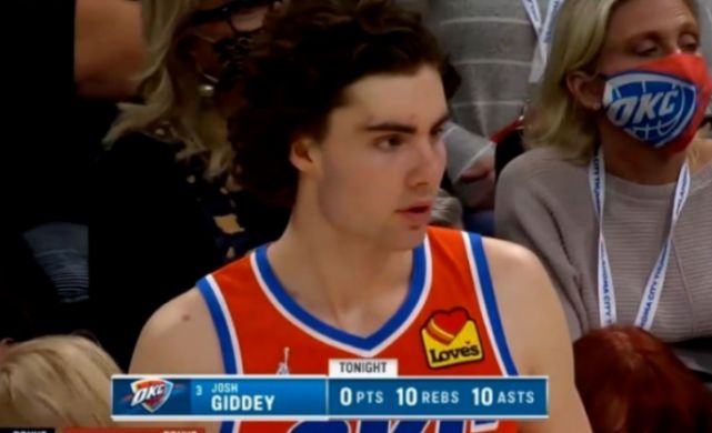 雷霆主帅戴格诺特公布6号秀吉迪受困臀部伤势 赛季报销