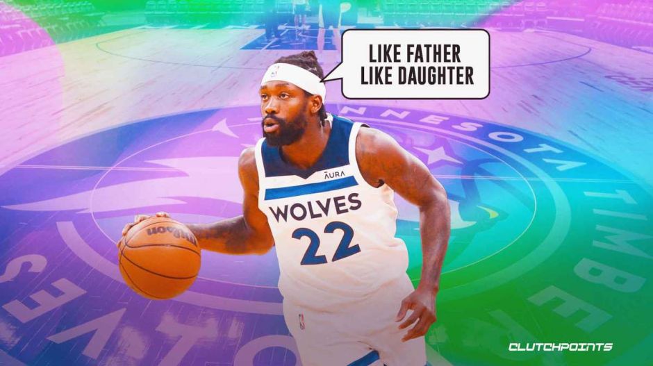 森林狼的帕特里克·贝弗利展示了 他跟女儿的对话