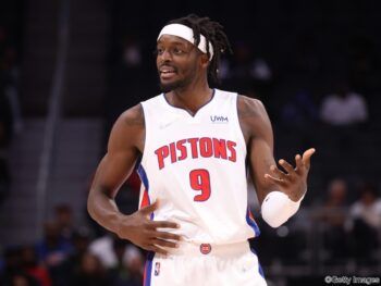 活塞队的格兰特因小腿受伤 将缺席本赛季剩下的所有比赛