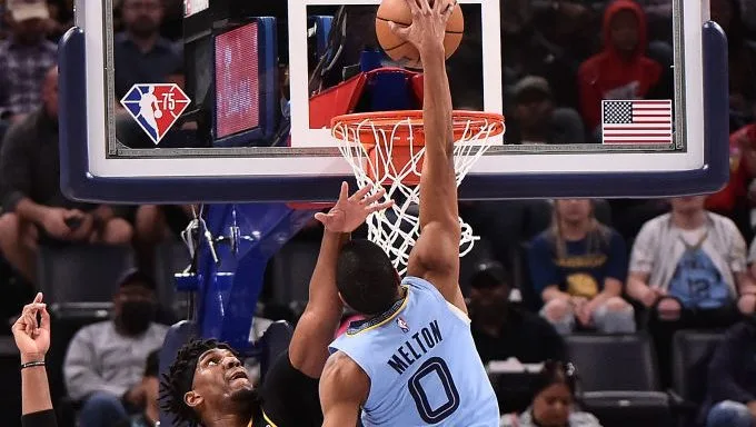 灰熊德安东尼·梅尔顿的精彩灌篮 他们知道如何培养球员