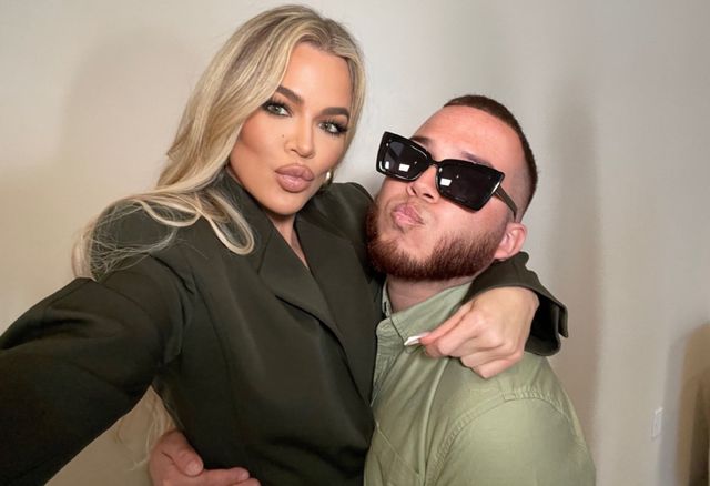 科勒晒最新造型好身材一览无遗 与神秘男搂抱自拍