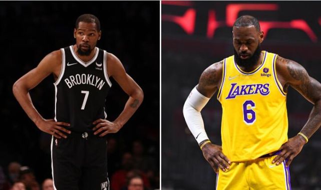 杜兰特90度崴脚左脚踩到了约瑟夫的脚面 继续留在场上比赛