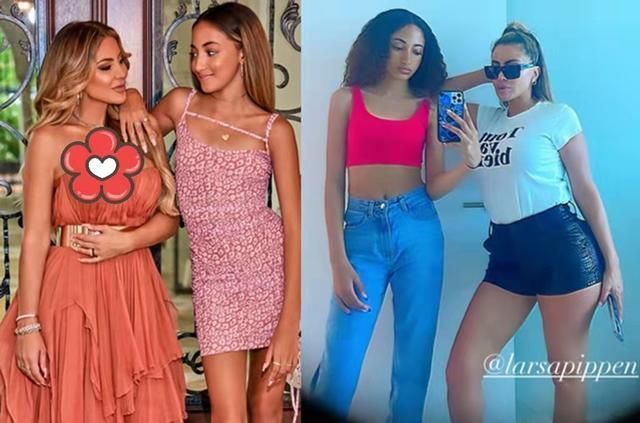 皮蓬女儿近照身高超过拉尔萨 整体状态超模范儿