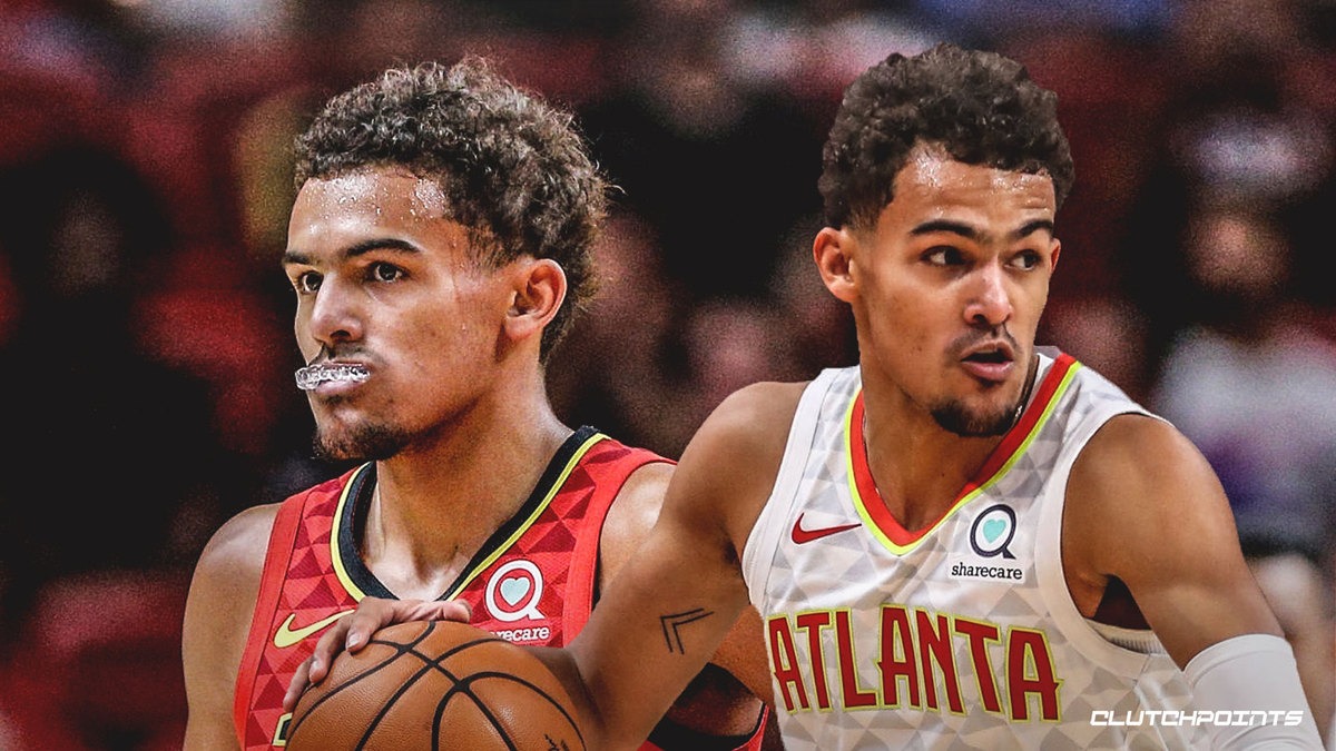 老鹰队的特雷·杨在受伤后离开了更衣室 赛场上腿部受伤倒下