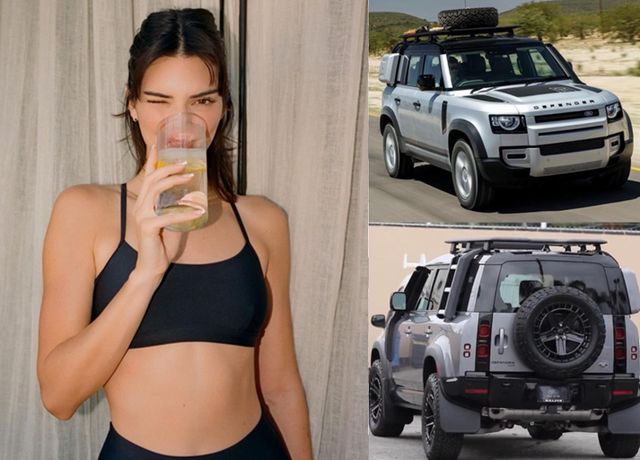 詹娜的豪宅里停放了一堆豪车 老爷车到霸越野车应有尽有