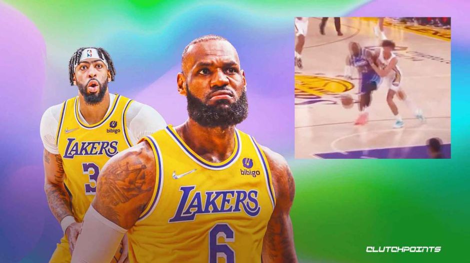 詹姆斯被击倒在地 海耶斯被一记公然犯规的耳光击中