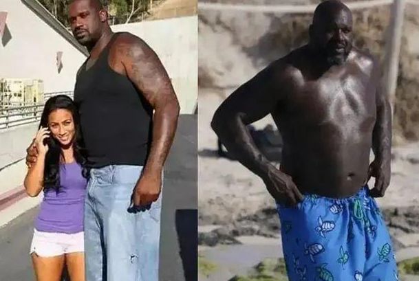 50岁奥尼尔身材又发福体重超400斤 与女友形成鲜明对比