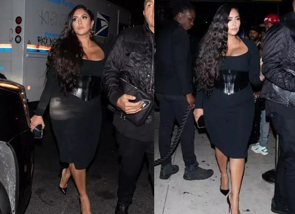 瓦妮莎近照曝光身材又变宽 腰身变形太严重了