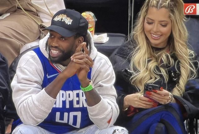 NBA贝弗利秀恩爱 为自己的美丽小女友过生日