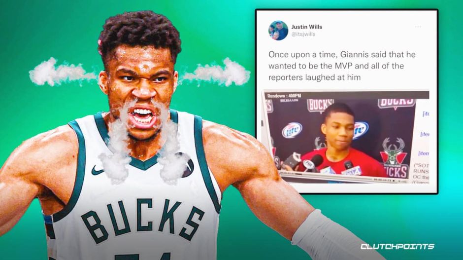 雄鹿队球星吉安尼斯·安特托库恩波曾放言赢得MVP被记者嘲笑