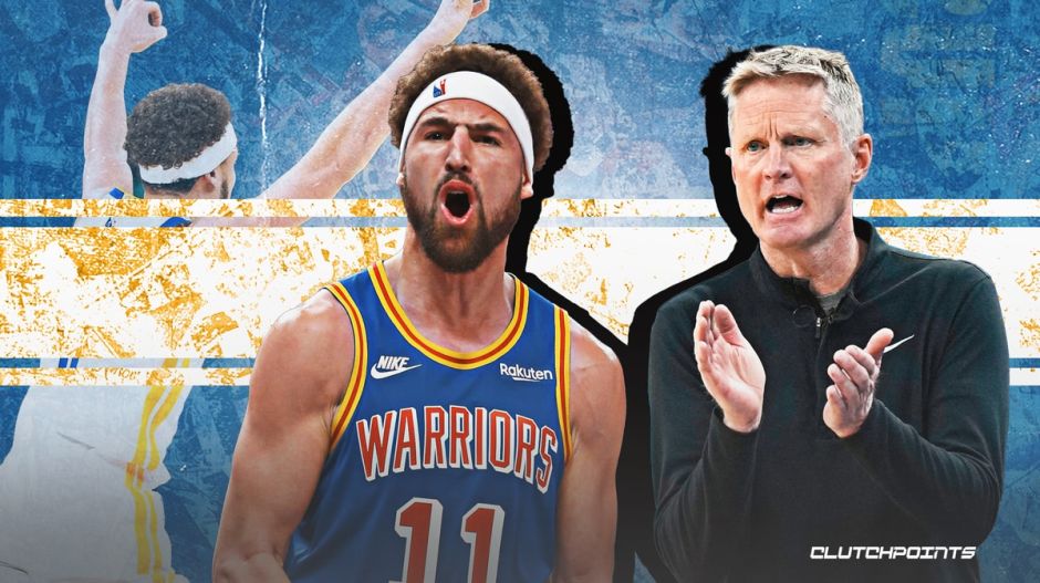 勇士队的史蒂夫·科尔总结克莱·汤普森拿下36分的表现