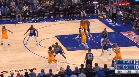 米切尔场均给戈贝尔送0.6次助攻    赛季至今仅151次传球