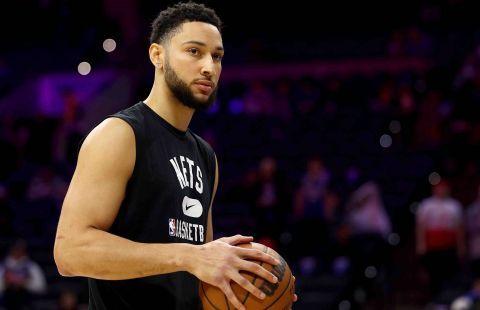 本-西蒙斯将不会在附加赛复出 只参加了一些轻量投篮训练