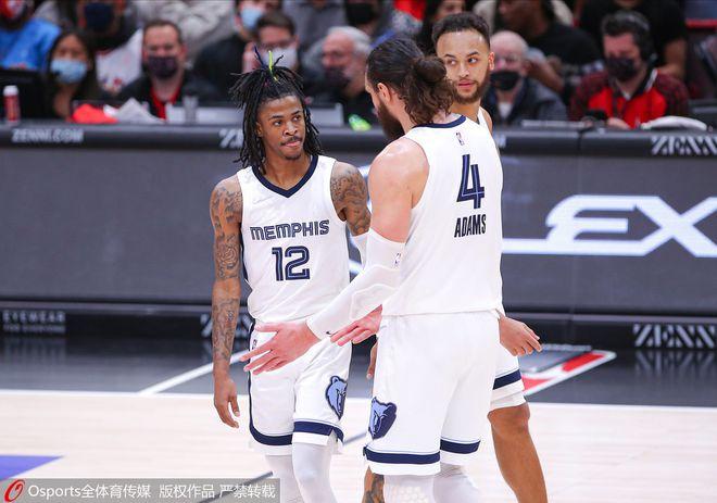 灰熊场均篮板抢断盖帽均为联盟第一 创造了新的队史纪录