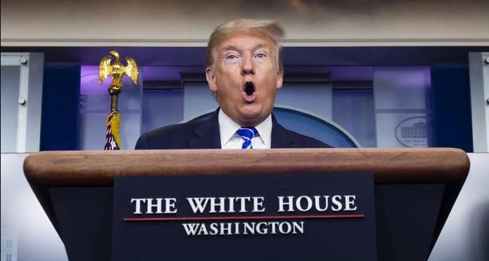 麦基尼社媒上吐槽特朗普 总统真的告诉我们去喝漂白剂