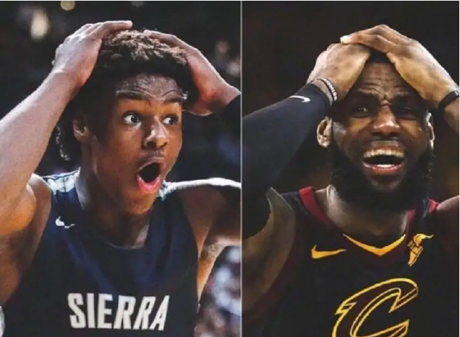詹姆斯可能为等儿子布朗尼打nba 甚至不惜降薪