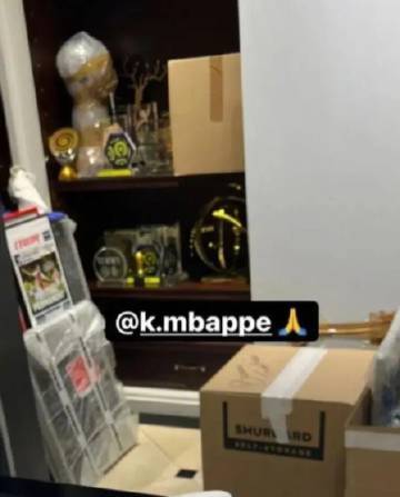 姆巴佩搬家照片被朋友晒出 球迷确信他将加盟皇家马德里