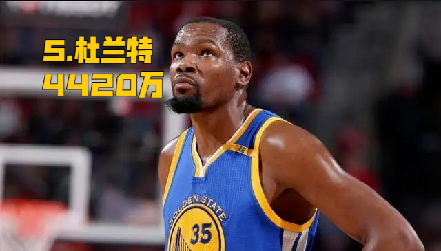 nba下个赛季薪水前五的球员盘点 库里4810万领跑