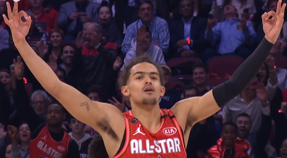 特雷-杨表示非常尊重库里 之前鲨鱼就是想套他话